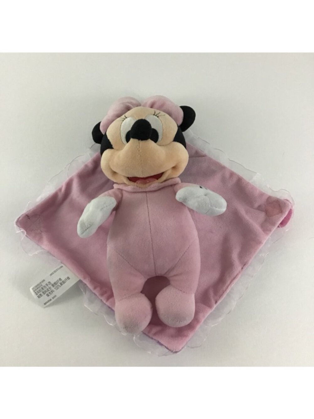 Disney Babies Minnie Mouse 12" Plush Stuffed Doll Toy with Blanket Wrap Mickey - Picture 5 of 10